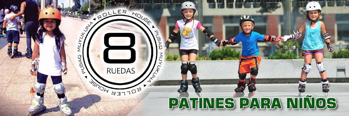 8ruedasrollerhouse.com - patines para niños